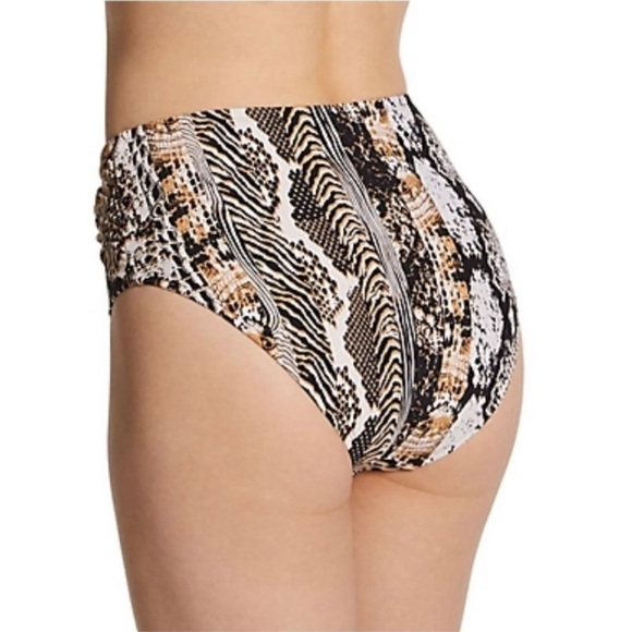 Bleu Rod Beattie Walk On The Wild Side High Waist Bikini Bottom Brown, B… - Picture 7 of 12